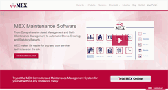 Desktop Screenshot of mex.com.au