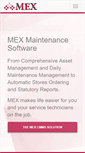 Mobile Screenshot of mex.com.au